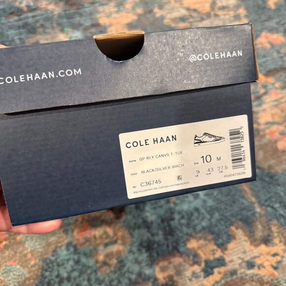 Cole Haan canvas T-Toe - Picture 2 of 4